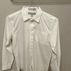 Nordstrom brand white dress shirt